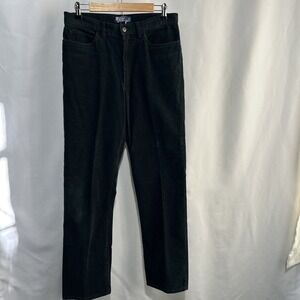 Polo Ralph Lauren Corduroy Pants Mens 32x32 Straight Leg 5 Pocket Black